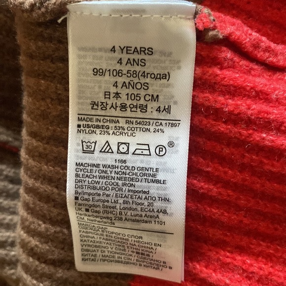 NWT Baby Gap Sweater Dress - Picture 5 of 6